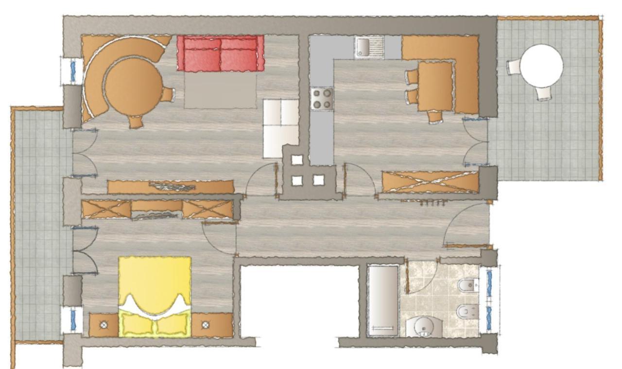 Am Rainell Hof Aparthotel Ortisei Kültér fotó